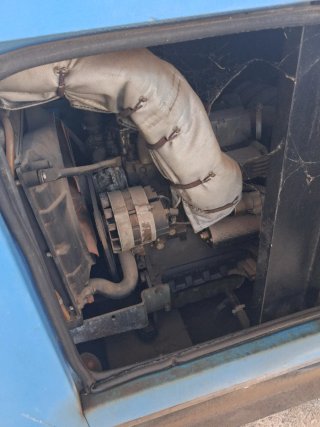 Generador Eléctrico Azul