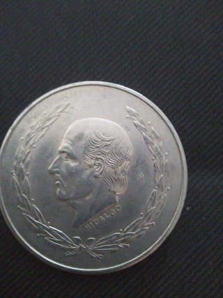 Moneda Mexicana 5 Pesos 1955