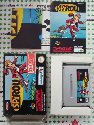 Spirou para Super Nintendo
