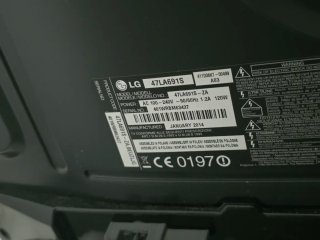 Smart TV 47" LG Cinema 3D