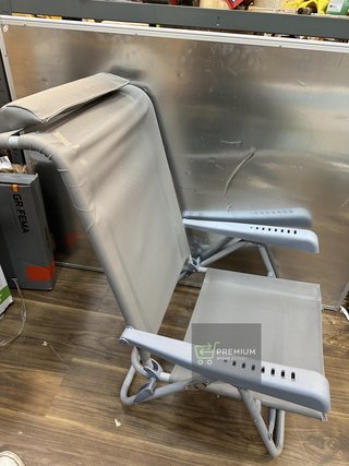 Relaxdays Tumbona Plegable con Reposacabezas