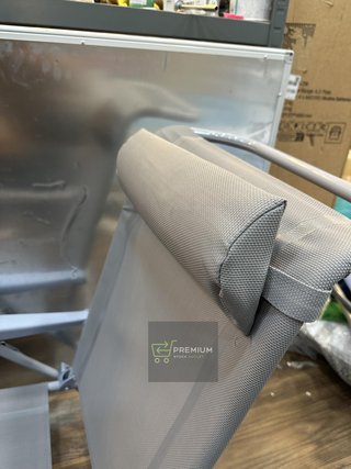 Relaxdays Tumbona Plegable con Reposacabezas