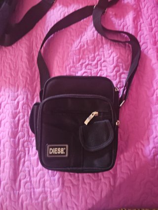 Borsa a tracolla Diesel nera
