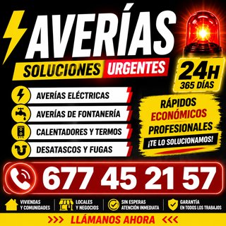Servicios de Averías Urgentes 24H