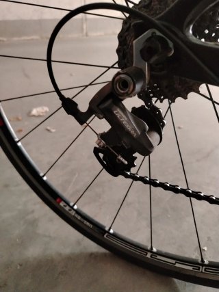 Bicicleta BMC de carbono