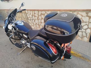 Moto Cruiser Negra