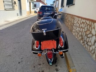 Moto Cruiser Negra