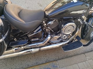 Moto Cruiser Negra
