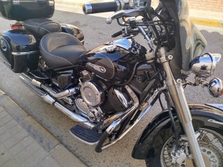 Moto Cruiser Negra