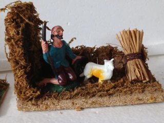 Pastori presepe Diorama