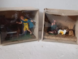 Pastori presepe Diorama