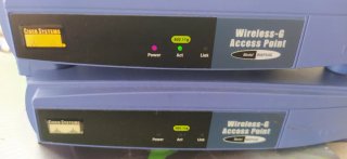 Lote 2x Linksys WAP54G Wireless-G Access Point