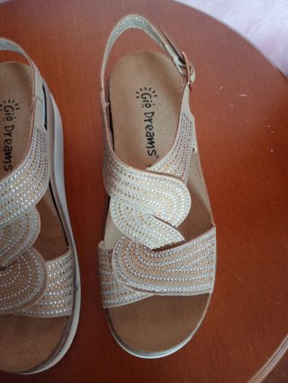 Sandali Gio Dreams donna oro/argento