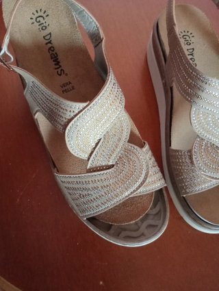 Sandali Gio Dreams donna oro/argento