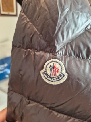 Parka Moncler impermeable T2 (S) Marrón