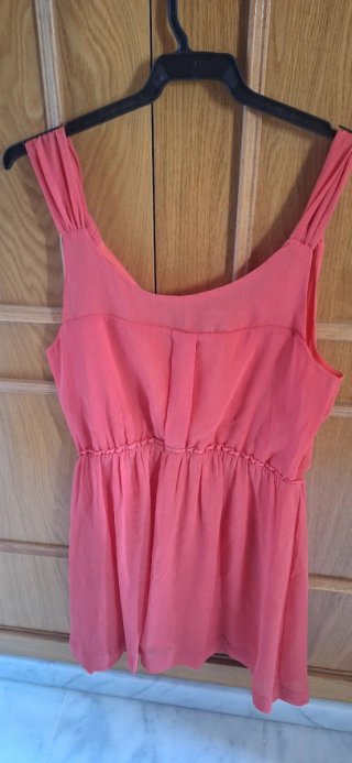 Vestido Pull & Bear Coral