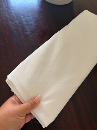 Mantel grande para mesa blanco