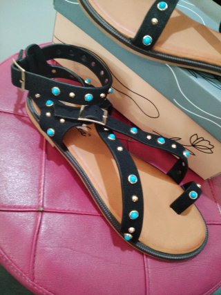 Sandali donna n.38 con borchie