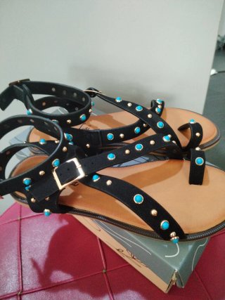 Sandali donna n.38 con borchie