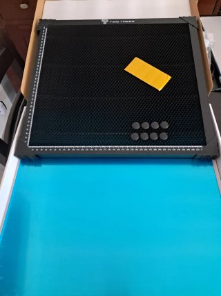 Base nido abeja para grabadora láser