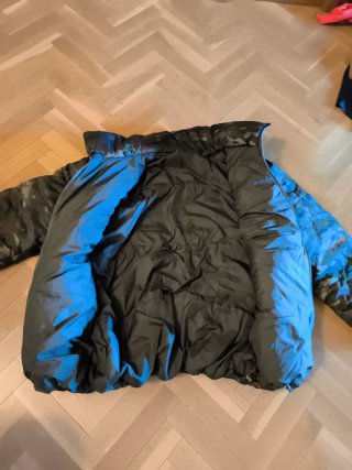 Chaquetón Ejército Frío Extremo Boscoso pixelado
