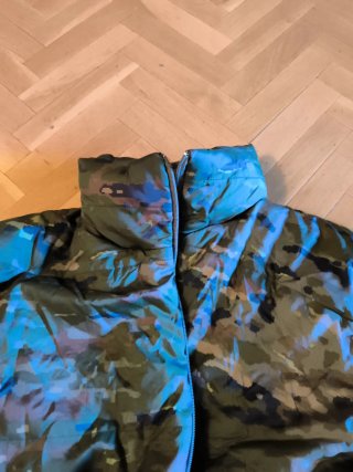 Chaquetón Ejército Frío Extremo Boscoso pixelado