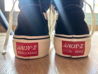 Zapatillas Andy-Z tipo bota negras
