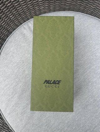 Chanclas Gucci Palace Rojas y Blancas