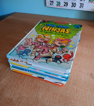 Lote Solo para ninjas 5 libros