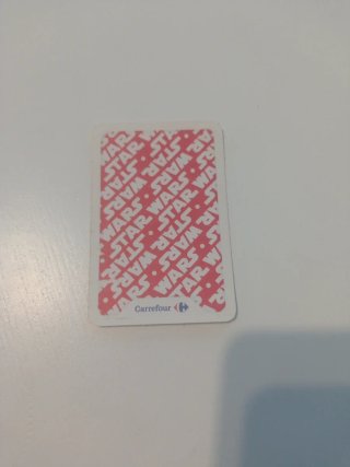 186 Cartas Star Wars Carrefour