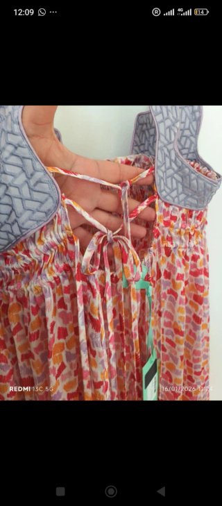 Vestido largo Heimestone estampado