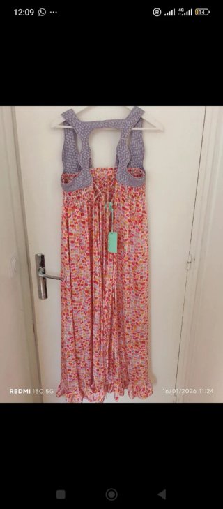 Vestido largo Heimestone estampado