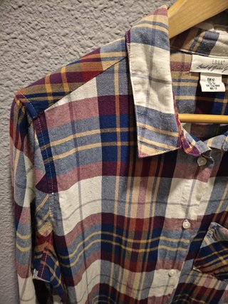 Camisa de franela a cuadros