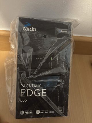 Pack 2 Cardo Packtalk Edge Intercomunicador Moto