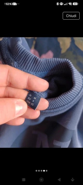 Felpa North Sails Uomo Blu