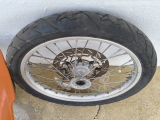 Llantas KTM 640 LC4 + guardabarros corto