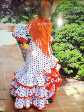 Traje de flamenca Faralaes