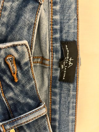 Pantalón Hannibal Laguna Talla 40 Azul