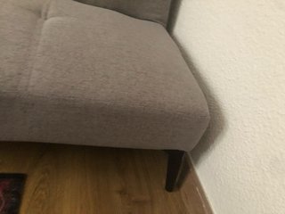 Sofá Cama Beige Tela Sklum