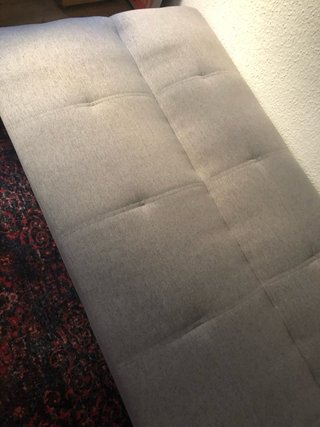 Sofá Cama Beige Tela Sklum