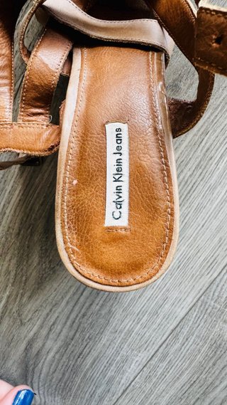 Sandalias Calvin Klein Talla 40 Plataforma