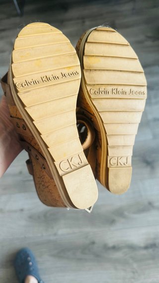 Sandalias Calvin Klein Talla 40 Plataforma