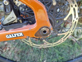 Bicicleta Gravel Ridley Naranja/Azul
