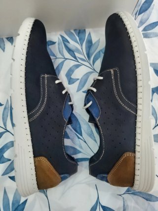 Zapatos de piel hombre nubuck