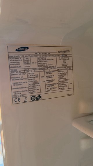 Frigorífico Combi Samsung Blanco