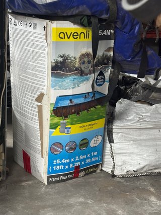 Piscina Avenli Rectangular 5.4m x 2.5m x 1m