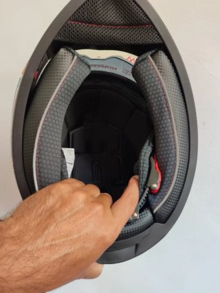 Casco Moto Integral Talla S Gato Colorido