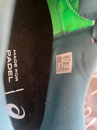 Zapatillas deportivas Asics Padel Verde/Azul
