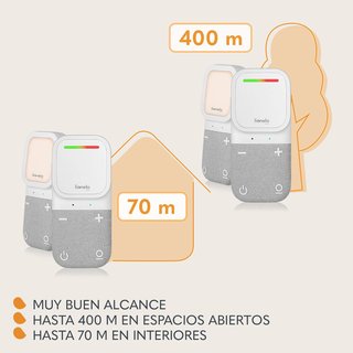 Vigilabebés Lionelo Babyline 2.2 Audio 400m