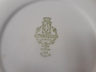 Juego de 2 Platos Decorativos Vintage